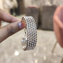Load image into Gallery viewer, silver diamond bracelet