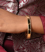 Load image into Gallery viewer, Gold Plated Stylish Kada Bracelet