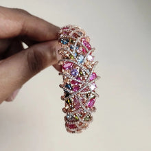 Load image into Gallery viewer, Multicolored Bracelet in Rose Gold