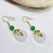 Load image into Gallery viewer, Rose Quartz Bali Earrings

