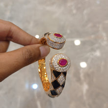 Load image into Gallery viewer, ruby diamond bracelet
