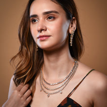 Load image into Gallery viewer, diamond necklace in gold
