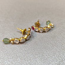 Load image into Gallery viewer, polki bali earrings
