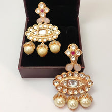 Load image into Gallery viewer, Rose Polish Kundan Contemporary
