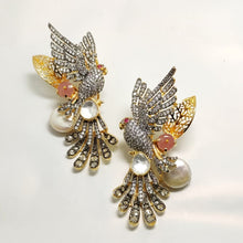 Load image into Gallery viewer, Eagle Fusion Baroque Earrings
