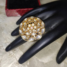 Load image into Gallery viewer, Polki Embedded Ring

