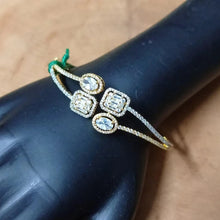 Load image into Gallery viewer, Gold Plated Diamond Bracelet
