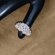 Load image into Gallery viewer, 92.5 Sterling Silver Ring Rose Plated
