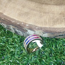 Load image into Gallery viewer, Rainbow Ring in Sterling Silver
