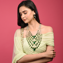 Load image into Gallery viewer, Emerald Necklace by SAV
