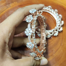 Load image into Gallery viewer, Rose Gold Diamond Bracelet (one piece)
