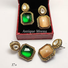 Load image into Gallery viewer, Antique Meena Earrings
